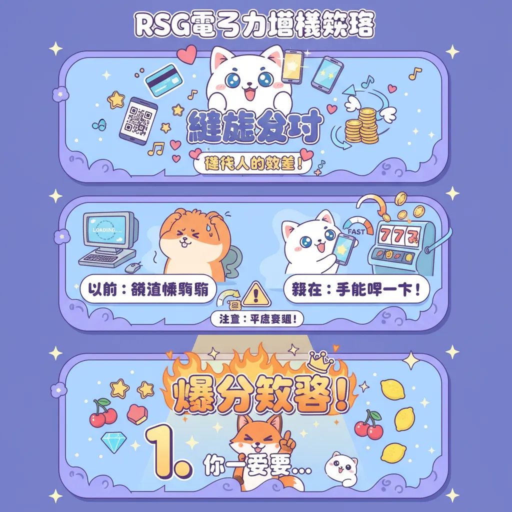 RSG電子老虎機技巧：掌握隨處支付與爆分攻略